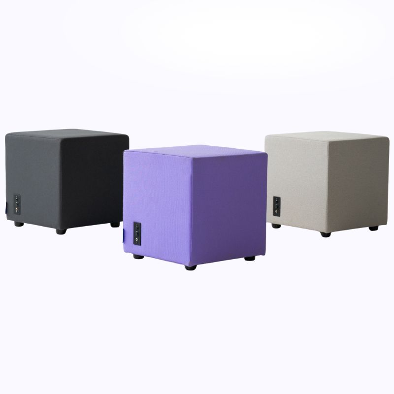 Neurosonic Cube kolme värivaihtoehtoa