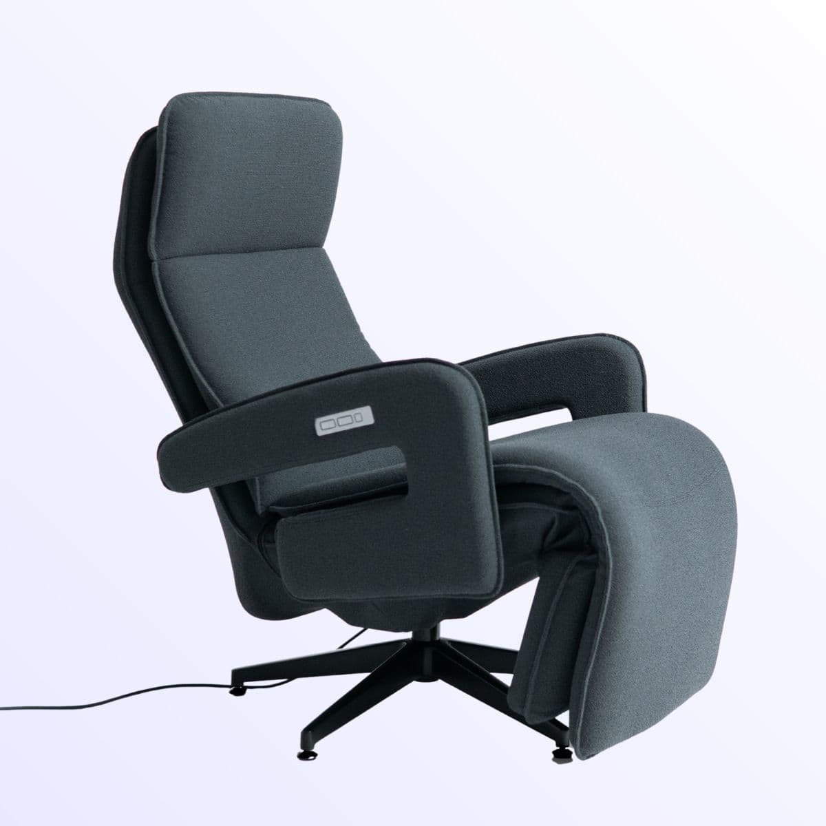 Neurosonic tuoli Serene tummanharmaa pystyasento